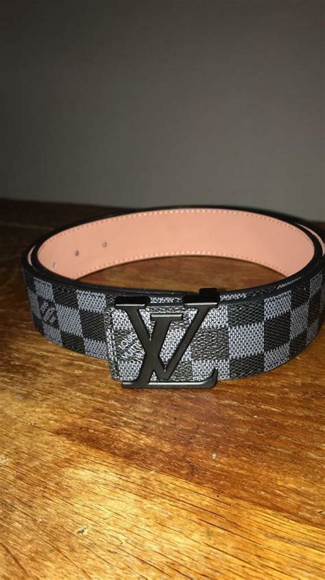 louis vuitton damier belt replica|louis vuitton monogram belt.